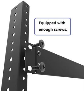 Paire de rails de serveur en acier Kit de quincaillerie <span class=keywords><strong>pour</strong></span> le bricolage Ensemble de rails de cadre de réseau Matériel comprenant des boîtiers de rack, armoires de rack Ce,rech - Product Image 3