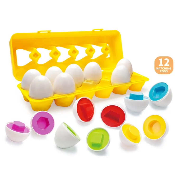 Early Educational Matching Smart Egg Game Detachable Egg Baby Recognition Shape Toy