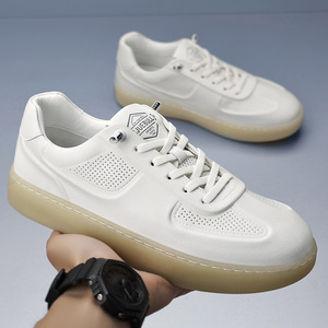 Zapatillas Deportivas Casuales de Verano para Hombre, Color Blanco Beige, Suela Suave, Transpirables, de Malla, para Correr, Estilo Deportivo Informal - Product Image 1