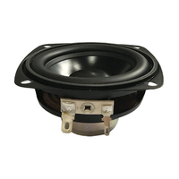 (3-022) Haut-parleur large bande étanche de 3 pouces (79 mm) 20W/30W 4/8 Ohm, cône en aluminium, suspension en caoutchouc, pour extérieur et audio marin