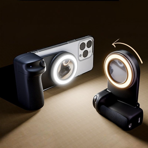 Dahili ışık uzaktan teleskopik <span class=keywords><strong>Bluetooth</strong></span> Tripod standı ile manyetik akıllı dönen Selfie sopa telefon ve eylem Camerm için - Product Image 1