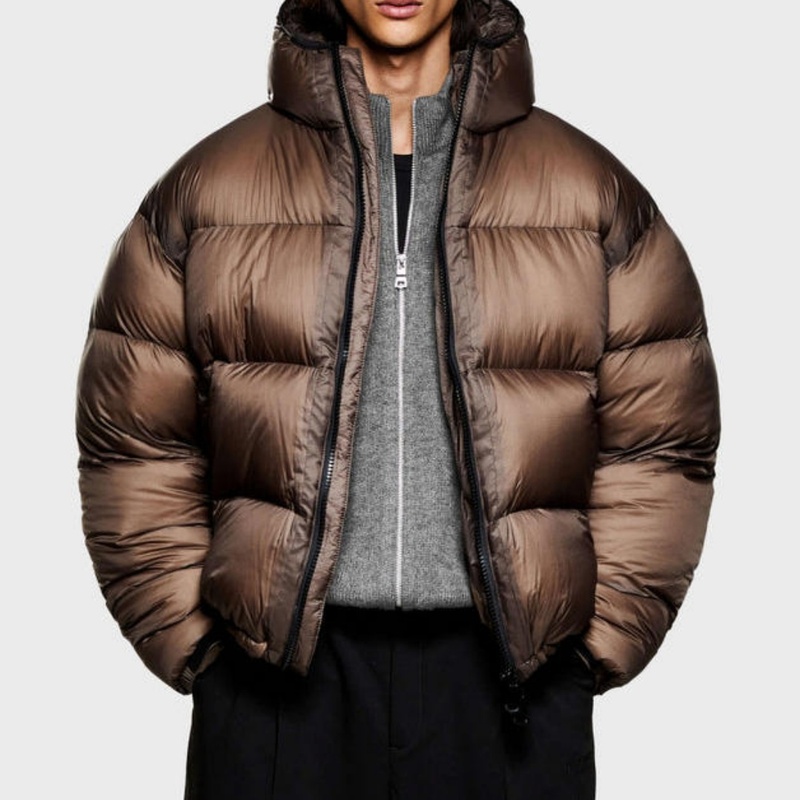 Custom Men s Down Jacket Lightweight