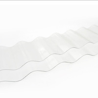 Panneaux de toiture ondulés modernes en polycarbonate transparent pour hôtels – Prix compétitif – Panneaux en plastique PC