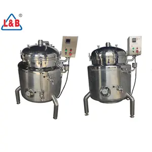 L&B Factory Price food grade stainless steel 316L industrial steam cooking pot