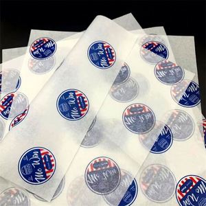 กระดาษห่ออาหารกันไขมันพิมพ์โลโก้ตามสั่ง กระดาษห่อเบอร์เกอร์แซนวิชแบบม้วน ขายส่ง รับผลิตแบบ OEM ODM - Product Image 1