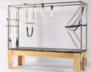 LUMINE Gym Trapeze Pilates Cadillac Uso en el hogar Portable Body Studio Reformer Material de roble Trapeze Reformer Máquina combinada - Product Image 2