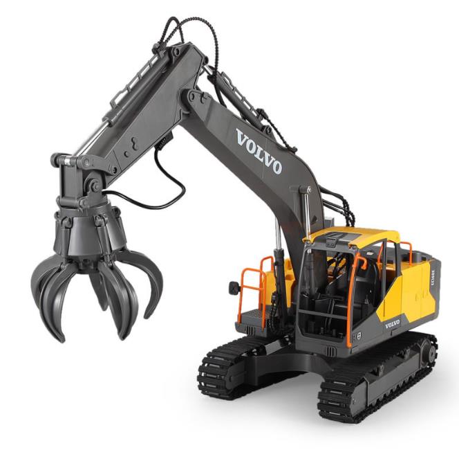 17 channel rc excavator