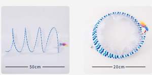मज़ेदार कार्टून शैली डबल-हेड इंटरैक्टिव बिल्ली खिलौना के आकार ढहने वाले जीवन के लिए बिल्ली सुरंग - Product Image 5
