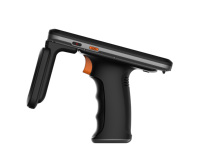 CARIBE PL-55L excelente calidad precio barato láser código de barras lector portátil 1D 2D inalámbrico escáner de código de barras de agarre PDA externa UHF