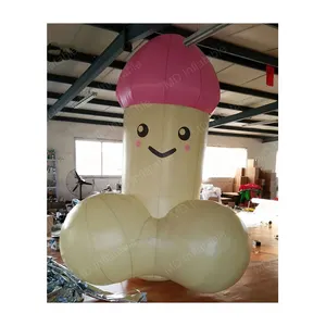 Bachelor party prop balloon adorn pink inflatable penis