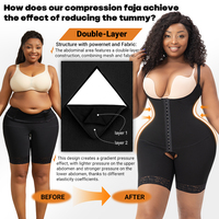 Liposucción Compresión Prenda Moldeadoras Colombian Mujer Shapewear Bbl Butt Lifter Etapa 1 Post Quirúrgico Colombianas Fajas