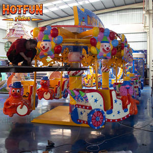 Atracción de circo popular y divertida: El payaso vuela, paseo familiar para niños, para parques de atracciones al aire libre y ferias. - Product Image 2