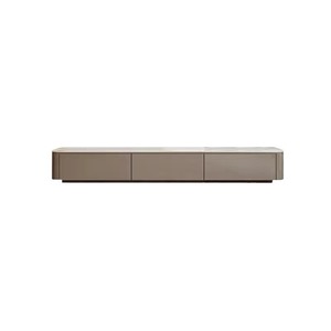 Mobile TV di Lusso Moderno di Alta Gamma in Legno Massello con Lastra di Roccia, Design a Pavimento <span class=keywords><strong>per</strong></span> Hotel, Nuovo Arredamento Trendy <span class=keywords><strong>per</strong></span> Soggiorno - Product Image 5