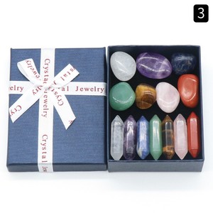 7 <b>Chakra</b> <b>Sets</b> Natural <b>Crystal</b> Point and Tumbled <b>Sets</b> Craft Christmas Gift Souvenir Healing Stones - Product Image 5