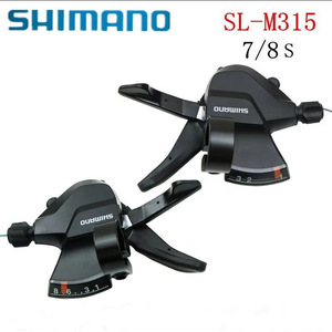 <span class=keywords><strong>Shimano</strong></span> ALTUS <span class=keywords><strong>SL</strong></span>-<span class=keywords><strong>M315</strong></span> Levier de vitesses droit gauche 2*7 2*8 3*7 3*8 vitesses VTT Leviers de changement de vitesse 21 24 vitesses - Product Image 1