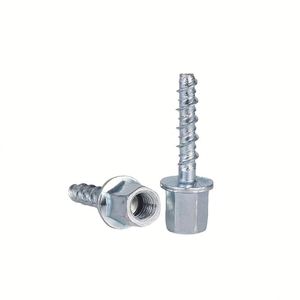 Vis d'ancrage à tête hexagonale ASME B18.2.1 pour béton, 1 2 X 4 5 6 8 10 12, galvanisée, haute résistance, pour maçonnerie, pour la construction - Product Image 1