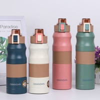 Marche militaire entraînement militaire ventilateur isolation Pot extérieur grande capacité pratique 304 acier inoxydable sport tasse à eau