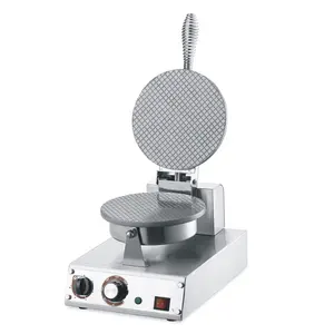 1-Plaat/Single Head Wafel Baker, Ce-certificaat, Fast Food Apparatuur