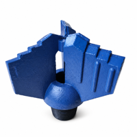 Foret grattoir de 6 pouces à 3 ailettes en acier inoxydable forgé, outil de forage, lot de 1 pièce, pièces de machines minières pour puits d'eau