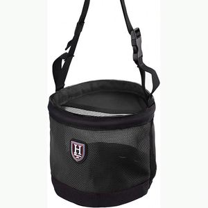 Échantillon gratuit : Sac à nourriture pour chevaux, sac en nylon résistant pour aliments en grains, sangle réglable avec fermoir robuste et sangles élastiques - Product Image 1