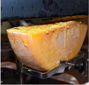 Machine à <span class=keywords><strong>raclette</strong></span> électrique populaire, <span class=keywords><strong>appareil</strong></span> de fusion de <span class=keywords><strong>fromage</strong></span> triangulaire, machine à fondue de <span class=keywords><strong>fromage</strong></span> électrique rotative <span class=keywords><strong>demi</strong></span>-ronde - Product Image 6