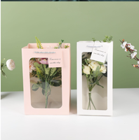 Buket Rajutan Rumput Pampas Mini Buatan Tangan untuk Hari Valentine, Benang Wol, Hadiah Pernikahan, Thanksgiving, Ulang Tahun