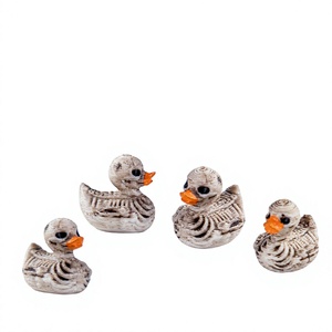 Mini Esqueletos de Patos, Decoraciones de Halloween, Miniaturas de Patos de Resina, Figuras Decorativas para el Hogar, Micropaisaje - Product Image 4