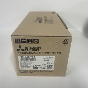 คอนโทรลเลอร์แบบตั้งโปรแกรมได้ของมิตซูบิชิ FX3U-64MR/ES-A ของแท้ใหม่ 100% - Product Image 1