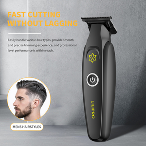 LILIPRO M12 Salon Baber Professional High Speed Motor Zero Gapped Trimmer Cordless DLC Blade Hairdresser Electric Hair Trimmer - Product Image 4