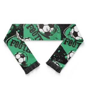 Écharpe de supporter personnalisée de haute qualité avec logo OEM ODM, impression numérique, articles de sport pour les matchs, écharpe de supporter personnalisée, écharpe de supporter de football - Product Image 1