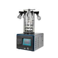 Type de glande de table petite machine de lyophilisation de laboratoire de lyophilisation mini pour la nourriture