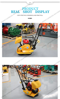 Compacteur de plaques à essence et électrique à vibration, modèles pour routes et fondations, compacteur d'asphalte – Approvisionnement direct usine