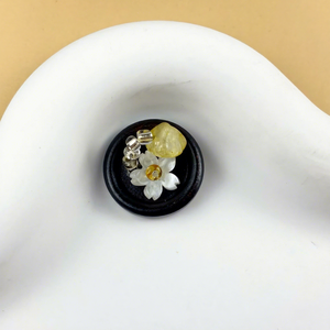 Boutons en bois naturel invisibles tissés et sculptés, style simple, pour cheongsam, hanfu, tricot, vente en gros - Product Image 4