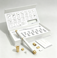Boîte d'emballage plate en papier écologique durable pour stylo injecteur jetable, avec personnalisation artistique, production rapide d'échantillons disponible