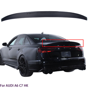 สปอยเลอร์หลังคาร์บอนไฟเบอร์ทรง Sedan สำหรับ A6 C7 ปี 2012-2015 - Product Image 1