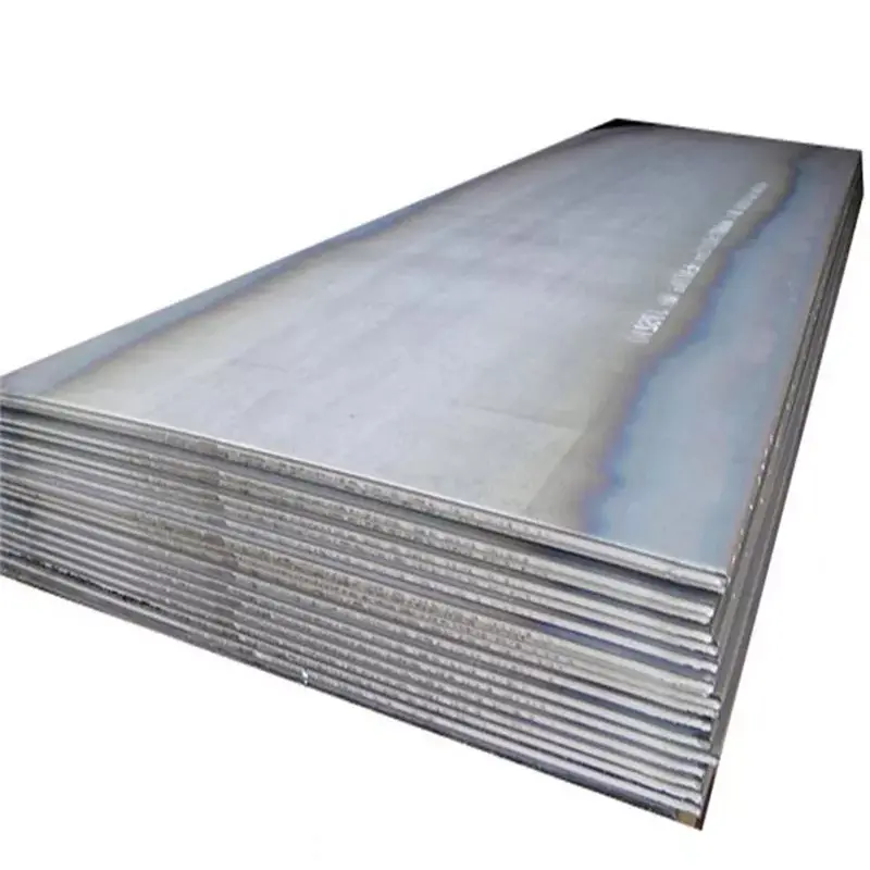 صفائح فولاذ كربوني ss400 Q355 المقاومة للاهتراء ومخزون كبير من صفائح الفولاذ الكربوني منخفض التكلفة Q195 Q215 Q235 Q255 Q275