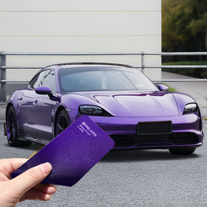 <span class=keywords><strong>Film</strong></span> de protection de peinture (PPF) TPU violet brillant 7,5 mil, auto-réparant, anti-rayures, anti-jaunissement, pour changement de couleur de voiture - Product Image 3
