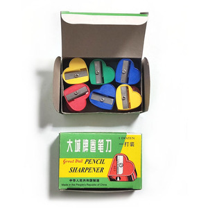 Sacapuntas Manual de un Solo Orificio para Niños, con Forma de Corazón, para la Escuela y la Oficina, para Lápices - Product Image 6