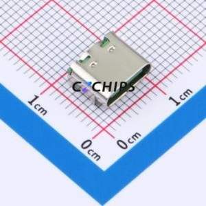 UC09-0G16F00P11 USB Connector SMD Connector ( Connector Type: Type-C )( Gender: Female )( Mounting Type: Horizontal Mount ) - Product Image 1