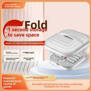 Bassin de <span class=keywords><strong>Bain</strong></span> de Pieds Pliable et Portable à Température Constante avec Démarrage en un Clic, Modèle LC-525-D, Massage à Bulles et Hydromassage - Product Image 1