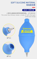MECHANIC A120 et B110 Souffleur de plumeau en silicone avancé pour ordinateur portable Souffleur de caméra Outils de nettoyage d'équipement électronique