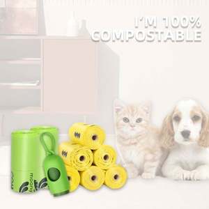 High Quality Hot Selling Eco-Friendly Biodegradable Dog <b>Poop</b> <b>Bag</b> with Hole <b>Dispenser</b> Pet Waste Potty <b>Bag</b> - Product Image 6