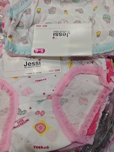 Ropa Interior de Algodón 100% para Niños de 2 a 12 Años, Surtido para Niñas - Product Image 3
