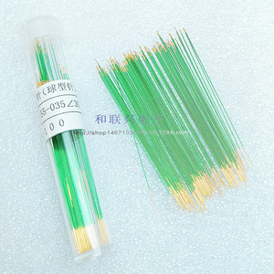 Aiguille isolée 0,2x55x0,35x30 degrés, sonde de test à pointe sphérique pour mesure électronique - Product Image 2