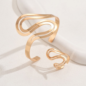 Jewelry <b>Set</b> Multi-layer Open Adjustable Serpentine Ring <b>Bracelet</b> <b>Set</b> Jewelry <b>Set</b> - Product Image 3