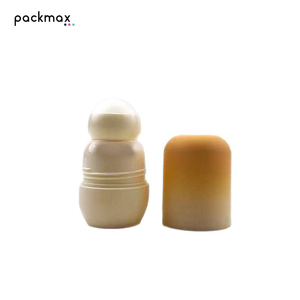 ขวดลูกกลิ้ง PP รูปทรงน้ำเต้าขนาด 50 มล. แบบใหม่ – ขวดน้ำหอมแบบเติมได้ พร้อมหัวปั๊มสำหรับโลชั่นทาตัวและบรรเทาอาการคัน - Product Image 1