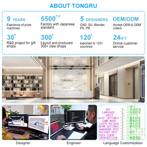 Tongru một năm đảm bảo bảo hành búp bê Catcher máy toàn bộ cửa hàng thiết kế búp bê Máy làm giá rẻ đồ chơi giá Claw máy - Product Image 6