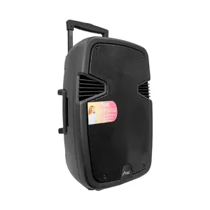 Altavoces <span class=keywords><strong>Bluetooth</strong></span> de 8 Pulgadas en Existencia, Altavoces Portátiles Inalámbricos <span class=keywords><strong>con</strong></span> Ruedas para Iglesia - Product Image 4