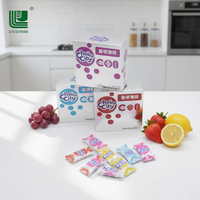 Fabricants de confiseries chinoises, vente en gros de bonbons à la menthe fruitée halal, assortiment de bonbons à la menthe moelleux, boîte de 50 g, multicolores, 12 mois