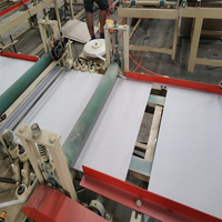 Máquina laminada da placa do teto do resgate do pvc/da folha de alumínio